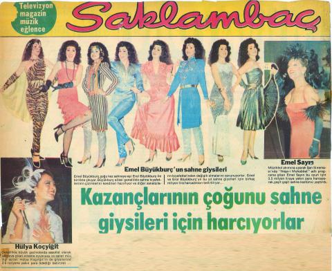 Emel Sahne Hayatı